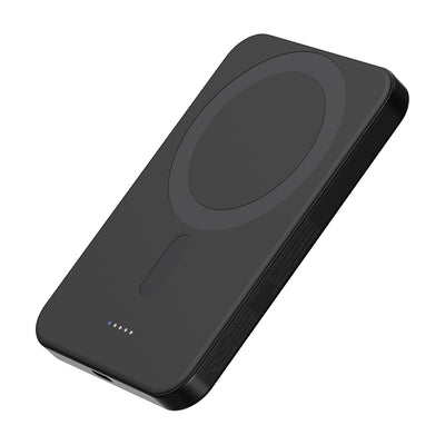 Pitaka Tactile Woven Qi2 Şarj Teknolojili Aramid Fiber M-Safe Powerbank 15W 5000mAh Kahverengi