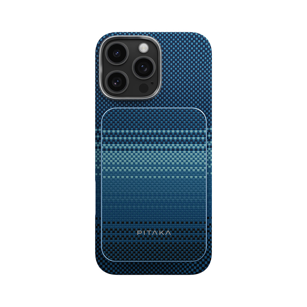 Pitaka Tactile Woven Qi2 Şarj Teknolojili Aramid Fiber M-Safe Powerbank 15W 5000mAh Kahverengi