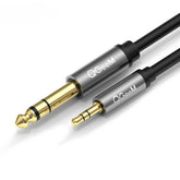 Qgeem QG-AU02 3.5mm To 6.35mm Aux Audio Kablo 1.5M