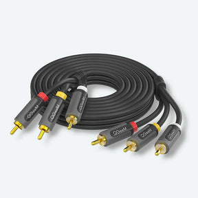 Qgeem QG-AU13 RCA Aux Audio Kablo 3.05M