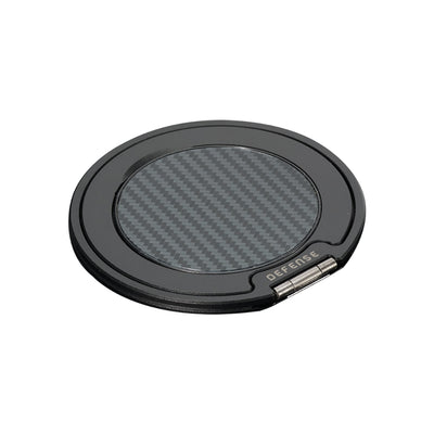 Raptic Defense Serisi Magnetik Özellikli 360 Derece Dönebilen Parmak Ring Stand Siyah