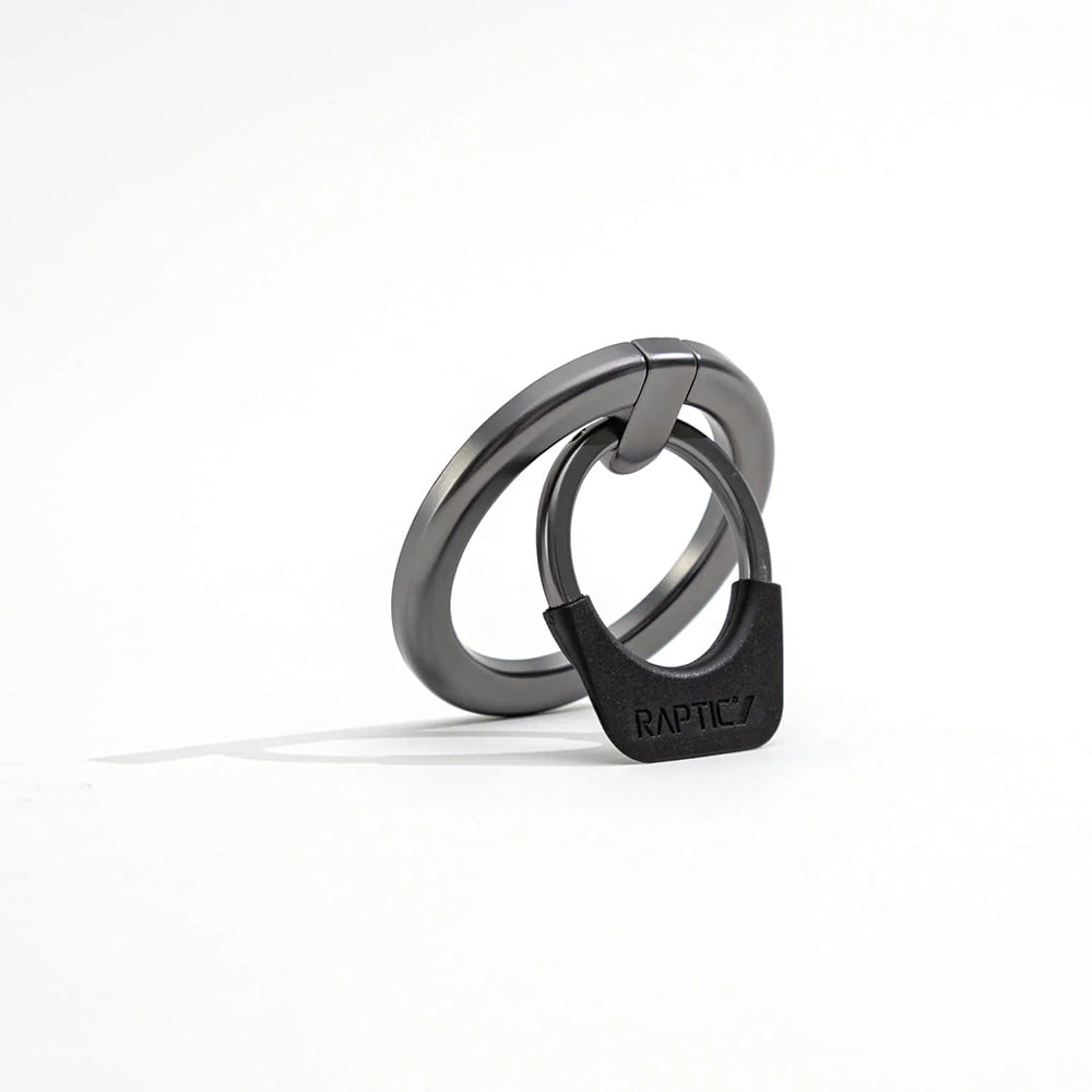 Raptic Magnetik Özellikli 360 Derece Dönebilen Parmak Ring Stand Gümüş