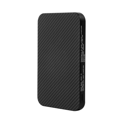 Raptic S4 Aramid-Skin M-safe Şarj Özellikli Ultra İnce 600D Powerbank 15W 5000mAh