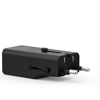 Recci RCG-P07 Çoklu Universal US/UK/EU/AU Uyumlu Şarj Adaptörü 30W