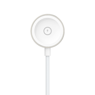Recci RCW-39 2in1 Akıllı Saat Wireless Şarj Kablosu Beyaz