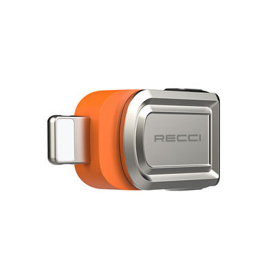 Recci RDS-A16L Ultra Hızlı Veri Aktarıcı Adaptör USB 3.0 to Lightning OTG Gri