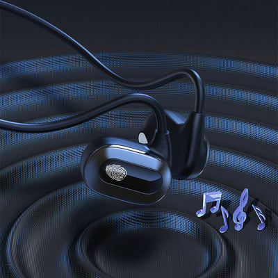 Recci REP-W63 Phantom Serisi Hi-Fi HD Ses Kaliteli Hava İletimi Kulak Üstü Bluetooth Kulaklık Siyah