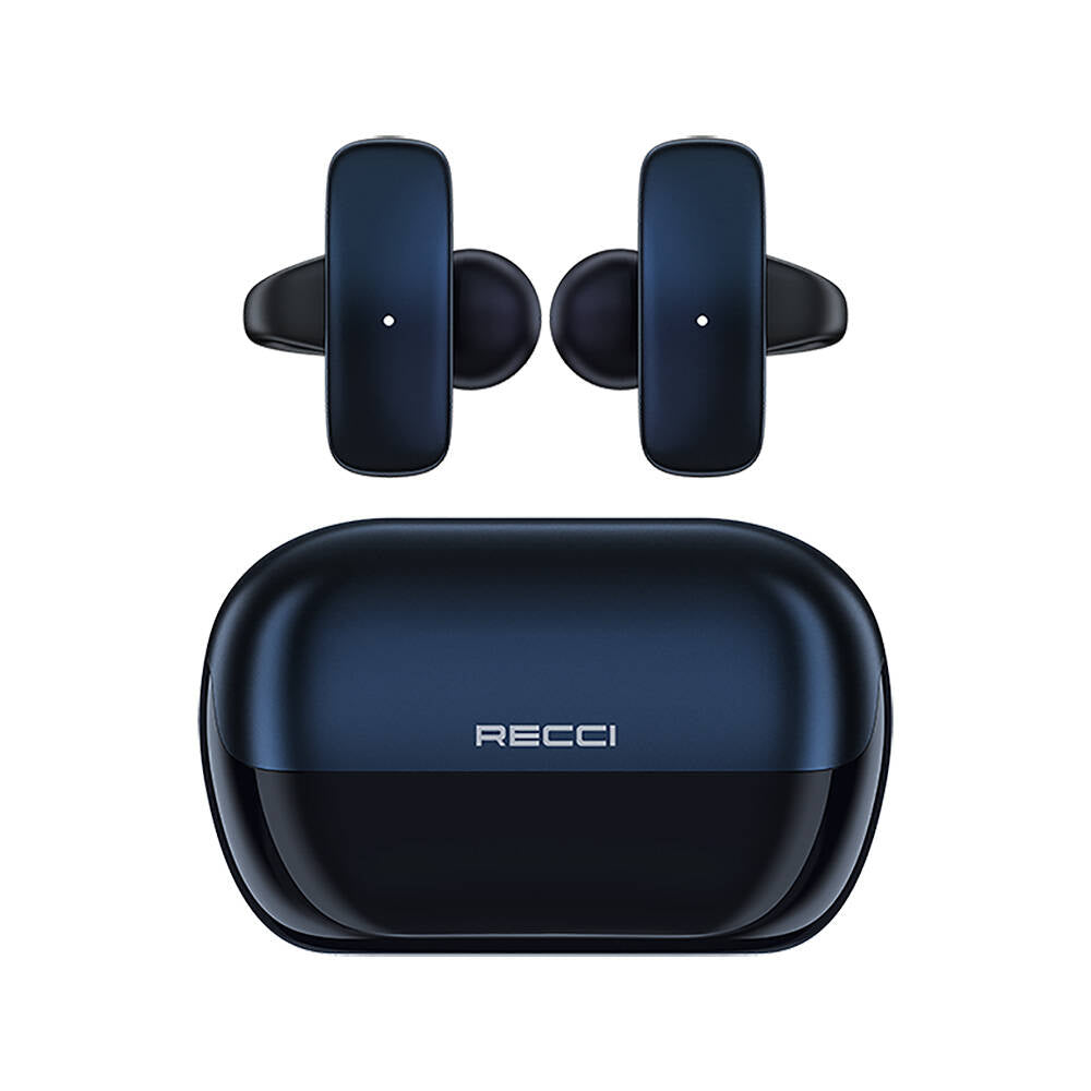 Recci REP-W83 Excellence Serisi ENC Teknolojili Hi-Fi Ses Kaliteli TWS Kulak İçi Bluetooth v5.3 Kulaklık Mavi