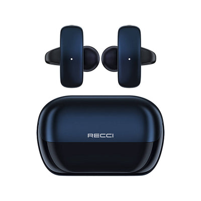 Recci REP-W83 Excellence Serisi ENC Teknolojili Hi-Fi Ses Kaliteli TWS Kulak İçi Bluetooth v5.3 Kulaklık Mavi