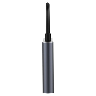 Recci RH05 Type-C to Type-C PD100W + HDMI 4K@30Hz + USB3.0 Bağlantı Özellikli 3in1 Hub Gri