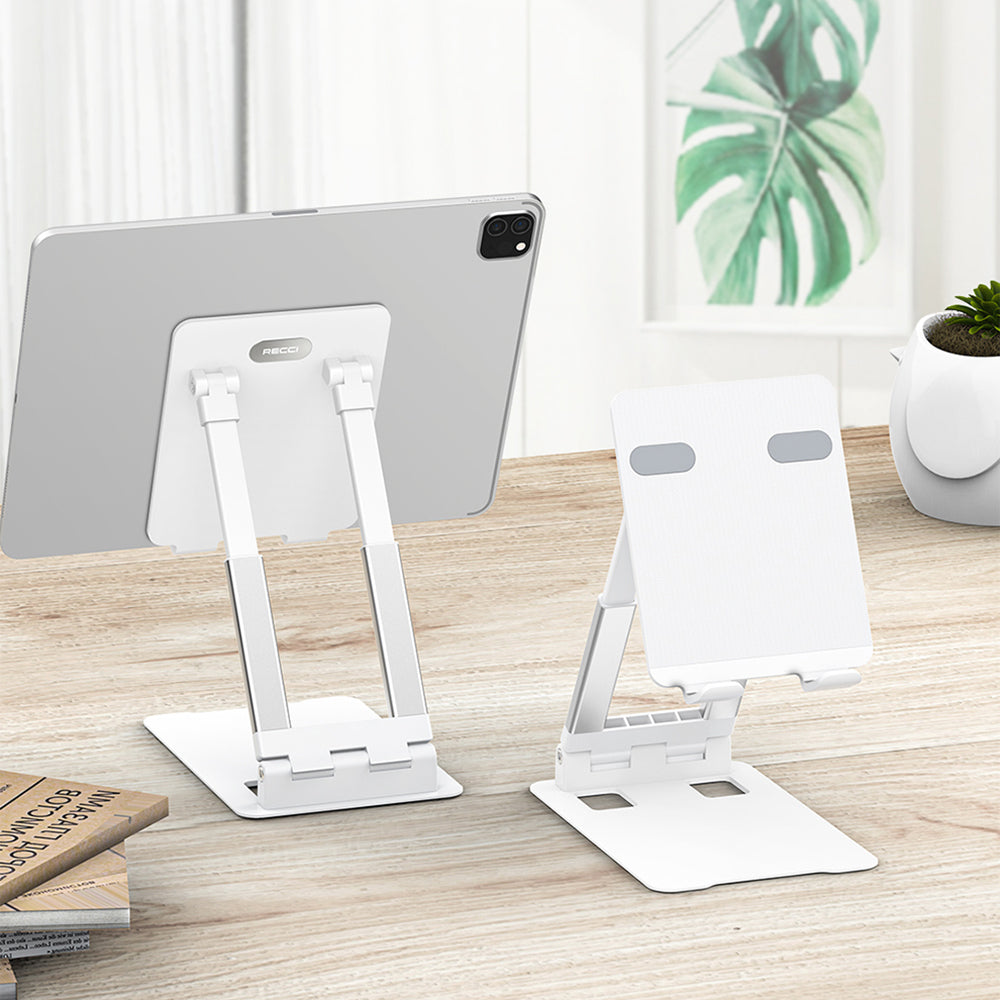 Recci RHO-M08 Ayarlanabilir Katlanabilir 90 Derece Dönebilen Telefon ve Tablet Standı