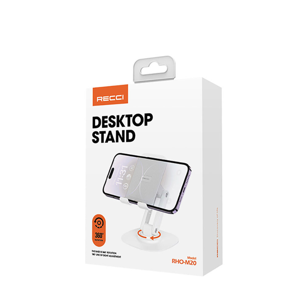 Recci RHO-M20 Ayarlanabilir Katlanabilir 360° Dönebilen Telefon ve Tablet Standı