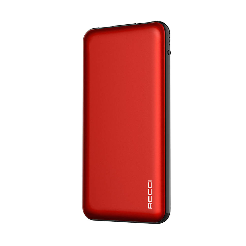 Recci RPB-P05 Greeny Serisi LED Işık Göstergeli Hızlı Şarj Özellikli Taşınabilir Powerbank 22.5W 10000mAh