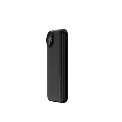 Recci RPB-P48 PD 20W Dijital LED Göstergeli Hızlı Şarj Özellikli Taşınabilir Powerbank 22.5W 10000mAh Krem