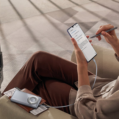 Recci RPB-P58 PD Hızlı Şarj Özellikli Type-C Kablolu Powerbank 22.5W 10.000mAh Siyah