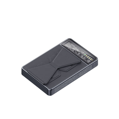 Recci RPB-W19 Standlı Magsafe Şarj Özellikli Powerbank 10.000mAh Siyah