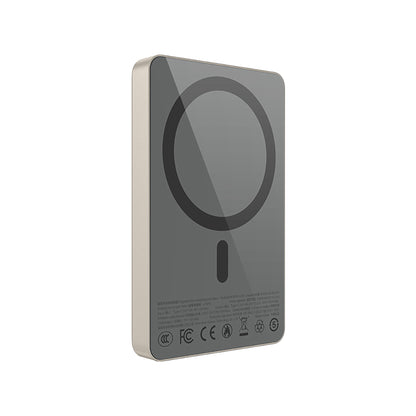 Recci RPB-W36 Ultra İnce PD 20W Hızlı Şarj Özellikli Wireless Powerbank 15W 10000mAh