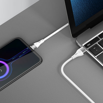 Recci RS11M Swift Serisi USB-A to Micro 2.4A Hızlı Şarj Özellikli Data ve Şarj Kablosu 1M