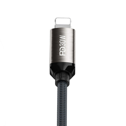 Recci RS35CL Type-C to Lightning PD 30W Örgü Tasarımlı Hızlı Şarj Özellikli Data ve Şarj Kablosu 1M