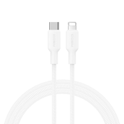 Recci RS46CL Type-C to Lightning PD 30W Hızlı Şarj Özellikli Data ve Şarj Kablosu 1.2M