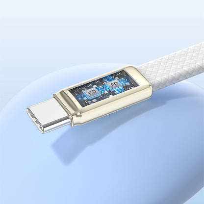 Recci RS55CL Type-C to Lightning PD Hızlı Şarj Özellikli Data ve Şarj Kablosu 30W 1M