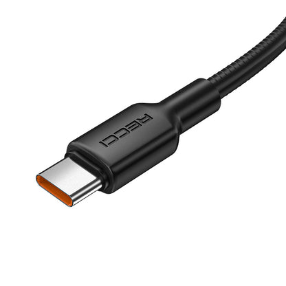 Recci RS56CC Type-C to Type-C PD Hızlı Şarj Özellikli Data ve Şarj Kablosu 100W 1.2M