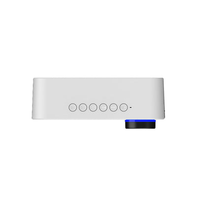 Recci RSK-W11 FM/TF Çift Alarmlı Dijital Saatli Wireless Bluetooth 5.0 Speaker Hoparlör 3W 1200mAh Beyaz