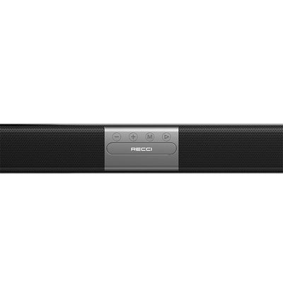 Recci RSK-W32 Bach Serisi Hi-Fi Akıllı Wireless Bluetooth 5.3 Speaker Hoparlör 10W 1500mAh Siyah