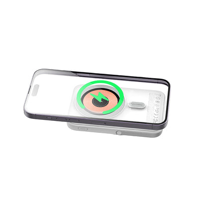 Recci W08 Metal Standlı 15W Magsafe Şarj Özellikli 20W PD Hızlı Şarj Powerbank 10000mAh Siyah
