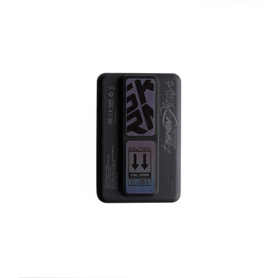 Skinarma Kira Kobai Holografik Tasarımlı Standlı Wireless ve PD Hızlı Şarj Özellikli Powerbank 20W 10000mAh Siyah