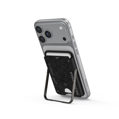 Skinarma Metal Tasarımlı 2 Hazneli Vektor Serisi Magnetik Standlı Kartlık