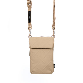 Skinarma Sling Pouch Juno Cross-Hatch Desenli Naylon Scout Boyun Askı Kayışlı Çapraz Vücut Çantası