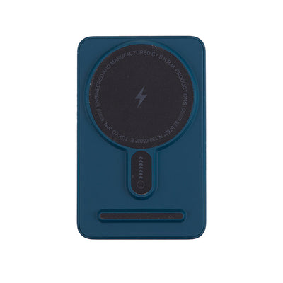 SkinArma Spunk Taşınabilir Wireless Şarj ve PD Hızlı Şarj Özellikli Powerbank 15W 5000mAh Yeşil