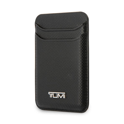 Tumi Orjinal Lisanslı 2 Hazneli Metal Logolu Deri Magnetik Kartlık Haki