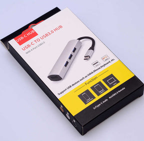 Usb Çoğaltıcı Usb-C To Usb 3.0 HUB Adaptör