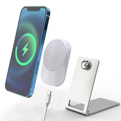Vokamo WRL-01 Mıknatıslı Kablosuz Şarj Araç Telefon Tutucu Siyah