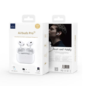 Wiwu Airbuds Pro 2F Aktif Gürültü Önleyicili Kulak İçi Bluetooth Kulaklık