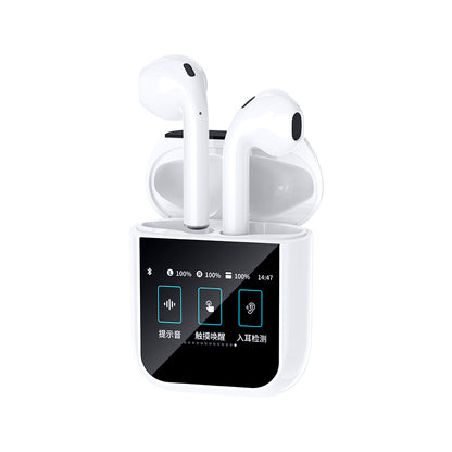 Wiwu Airbuds T24 Dokunmatik LCD Ekranlı TWS Bluetooth Kulaklık v5.4