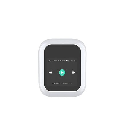 Wiwu Airbuds T24 Dokunmatik LCD Ekranlı TWS Bluetooth Kulaklık v5.4 Beyaz