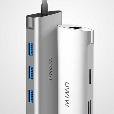 Wiwu Alpha 631STR Type-C Hub Gri