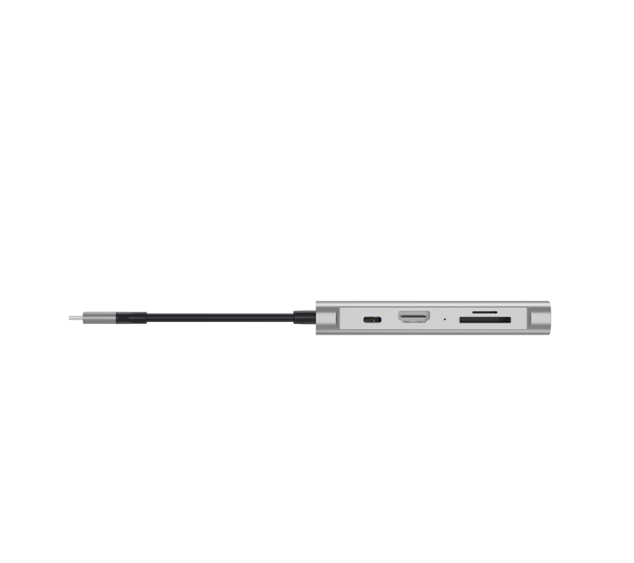 Wiwu Alpha 731HP Type-C Hub Gümüş