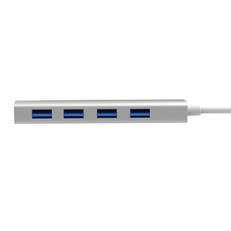 Wiwu Alpha A440 Type-C Hub Gümüş