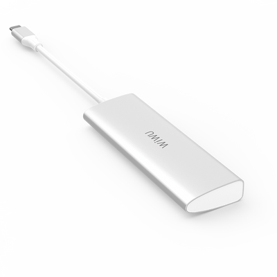 Wiwu Alpha A440 Type-C Hub Gümüş