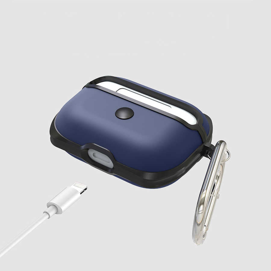 Wiwu APC002 Airpods Pro Kılıf Turuncu-Koyu Yeşil