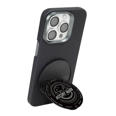 Wiwu B1 Magnetik Özellikli Occupy Mars Tasarımlı Parmak Ring Stand Siyah