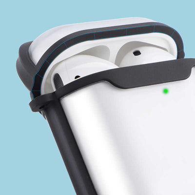 Wiwu Bumper 2 in 1 Airpods Kılıf Mavi