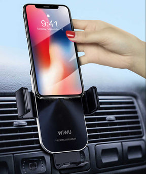 Wiwu CH-307 Liberator Wireless Charging Mount Araç Telefon Tutucu