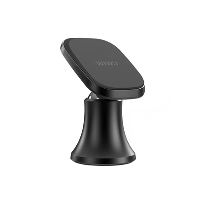 Wiwu CH005 360 Derece Dönebilen Magnetik Düz Zemin Versiyon Araç Telefon Tutucu Siyah
