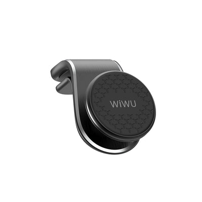 Wiwu CH006 360 Derece Dönebilen Havalandırma Tasarım Araç Telefon Tutucu Siyah
