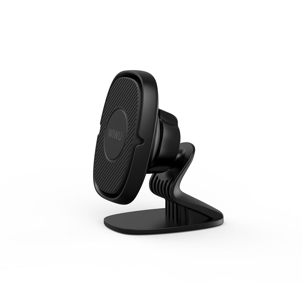 Wiwu CH007 360 Derece Dönebilen Magnetik Düz Zemin Versiyon Araç Telefon Tutucu Siyah